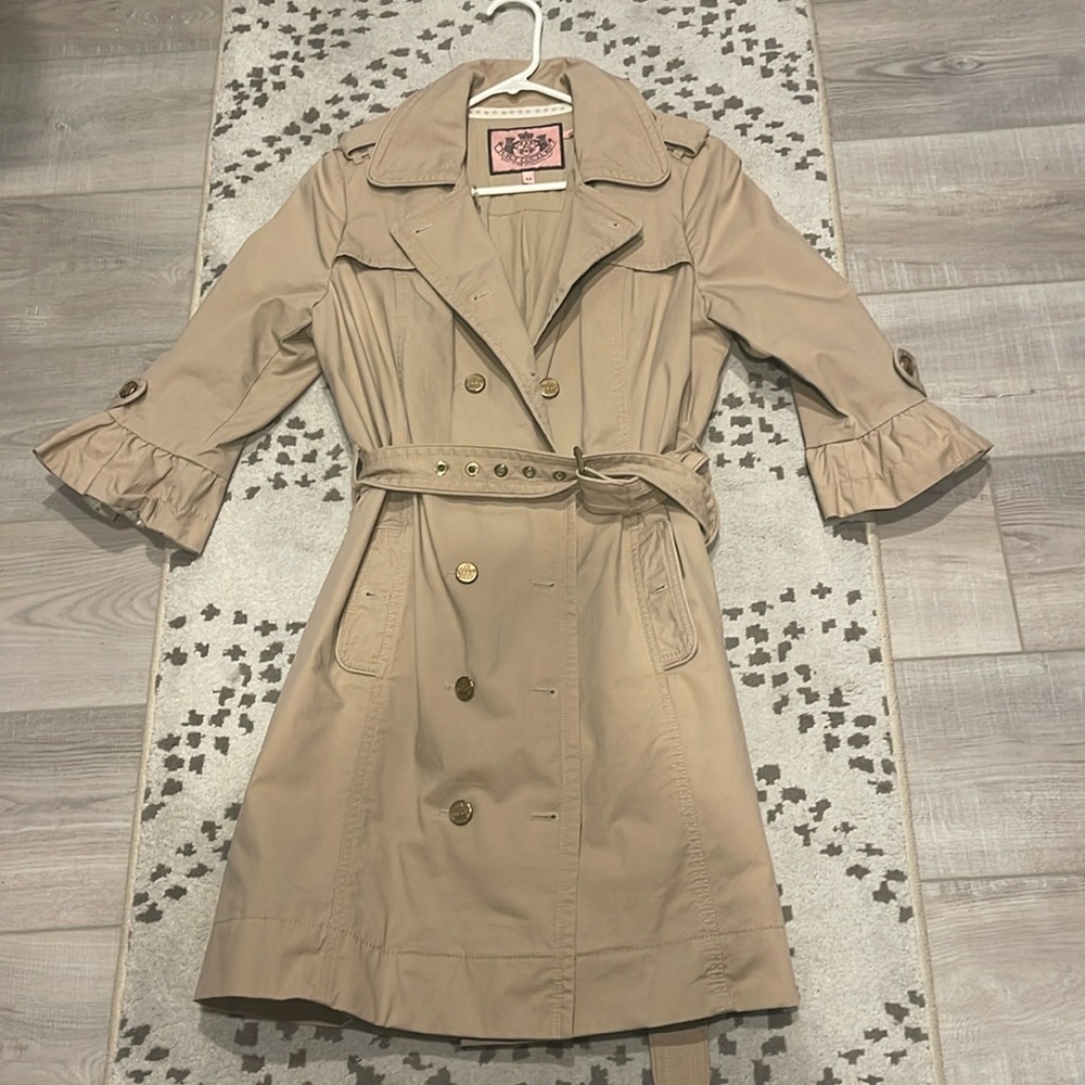 Juicy couture trenchcoat